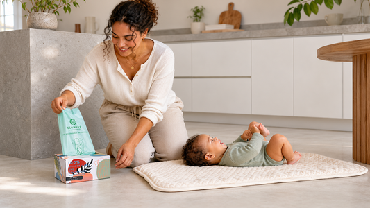 Box of 200 Eco Wave 100% biodegradable and compostable nappy bags